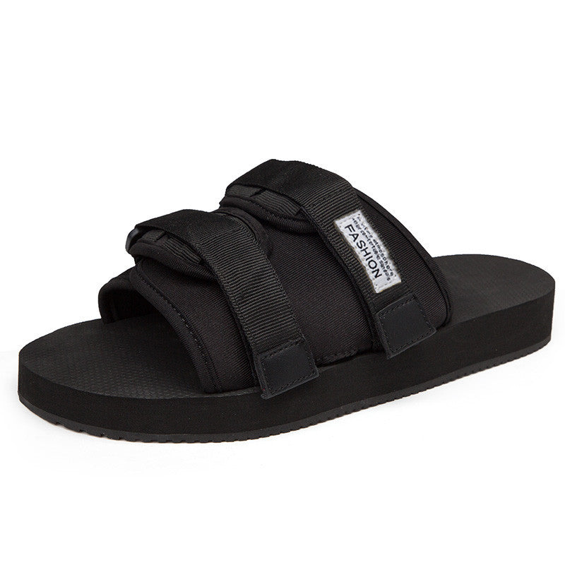 Anti-slip Flip Flops Tide Brand Sandals And Breathable Cloth Face Tide Drags