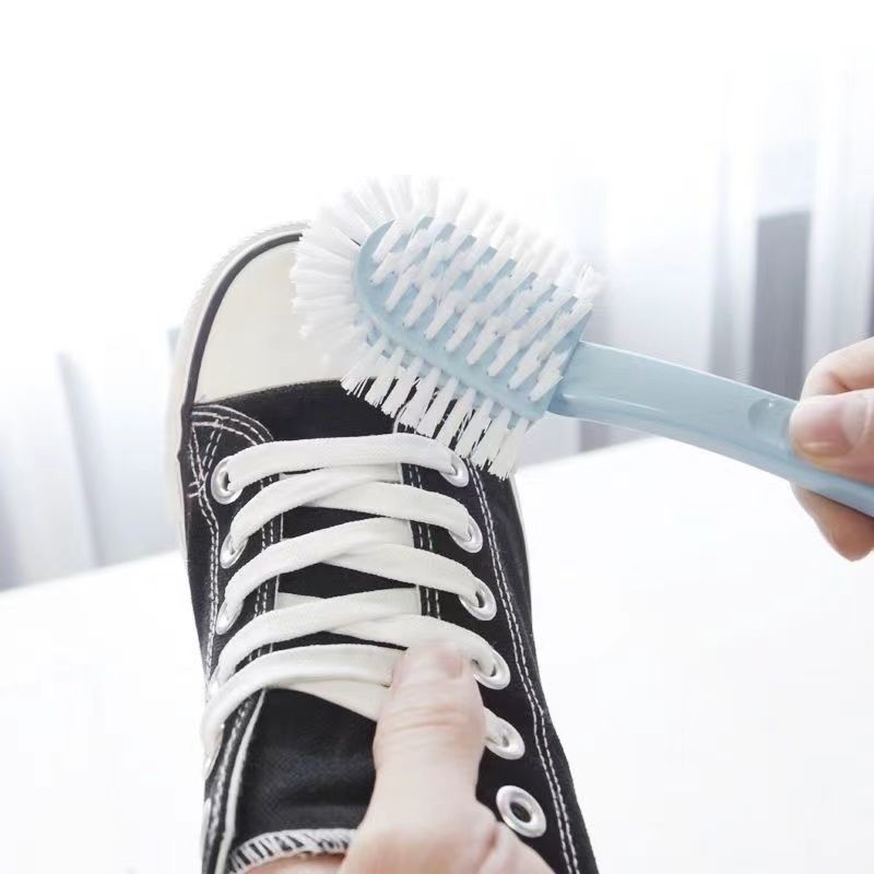 Double-sided Circular Decontamination And No Dead Ends Shoe Washing Brush