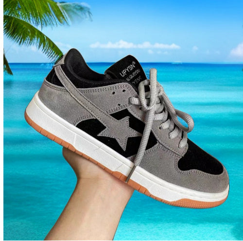 Versatile Trendy Low-Top Sneakers for Men and Women – Comfortable Casual Sneakers for Everyday Wear