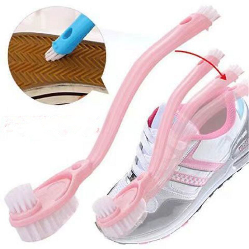 Double-sided Circular Decontamination And No Dead Ends Shoe Washing Brush