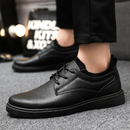 Plus Size Business Casual Leather Shoes Summer