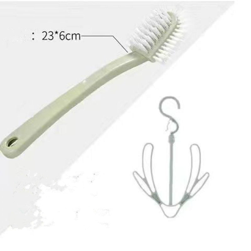 Double-sided Circular Decontamination And No Dead Ends Shoe Washing Brush